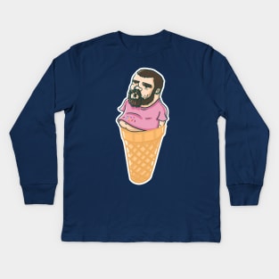 Ice-cream Man Kids Long Sleeve T-Shirt